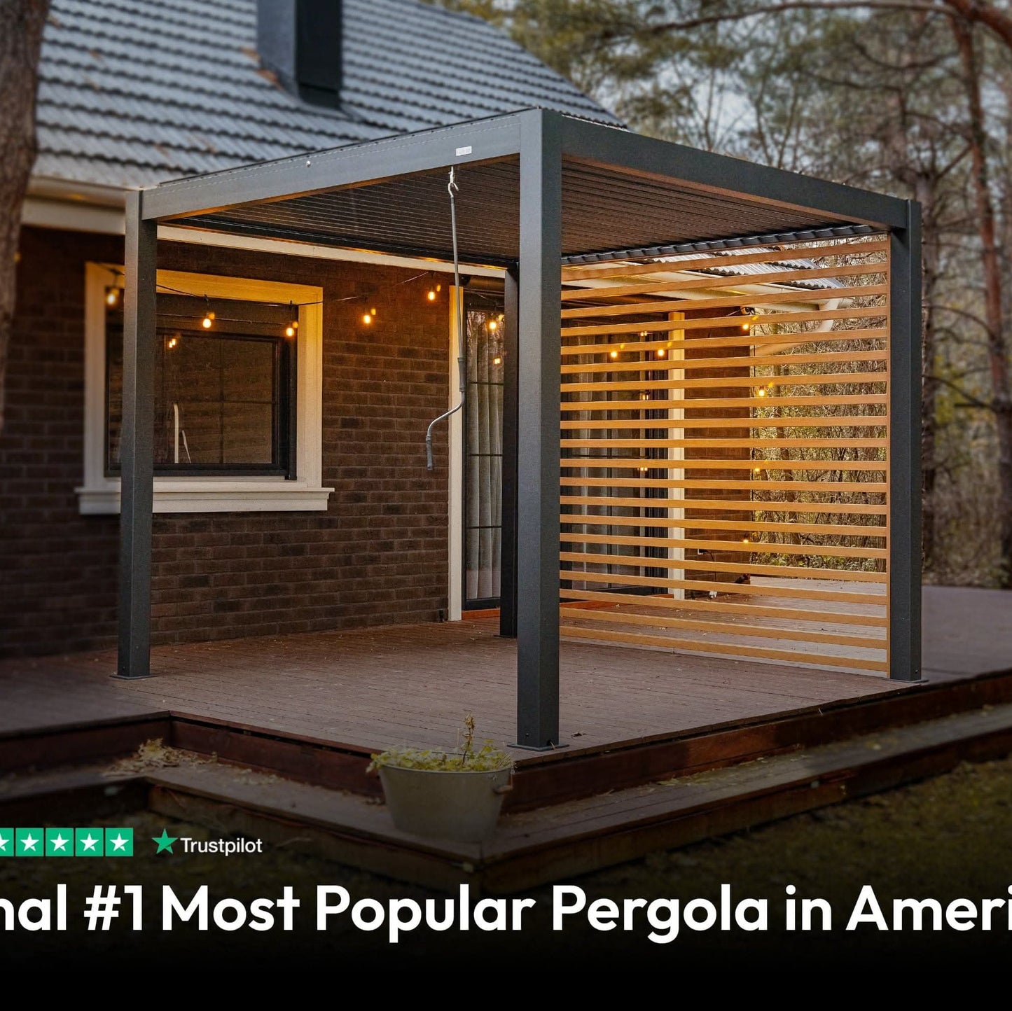 Hansø Aluminum Pergola Kit (Work In Progress - Has New Upgrades)