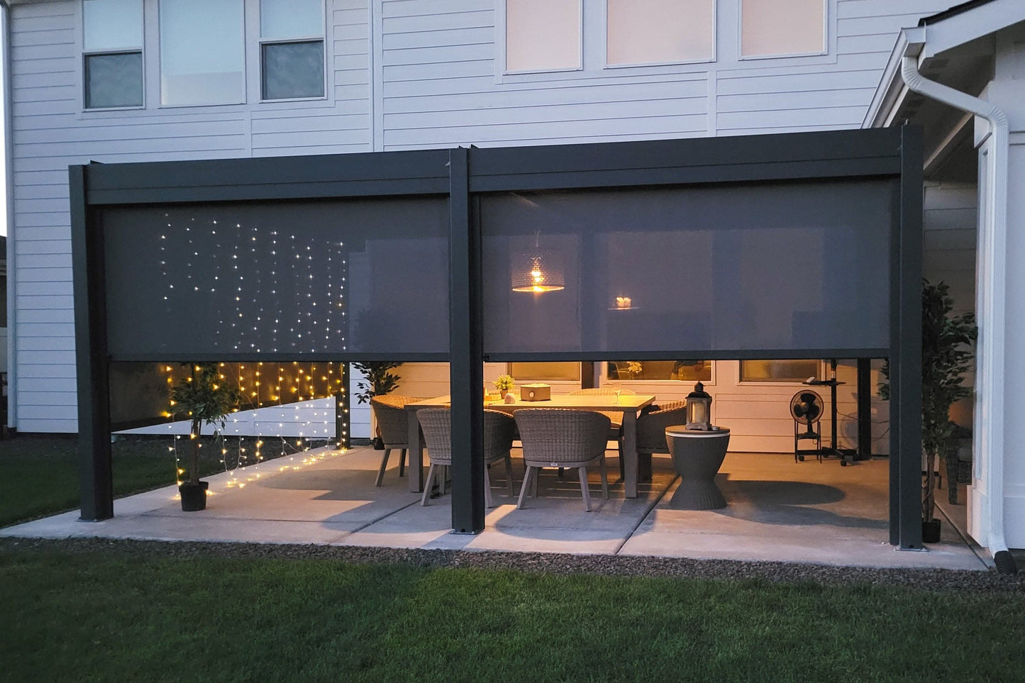 6-8 Week Delivery: Hansø Aluminum Pergola Kit