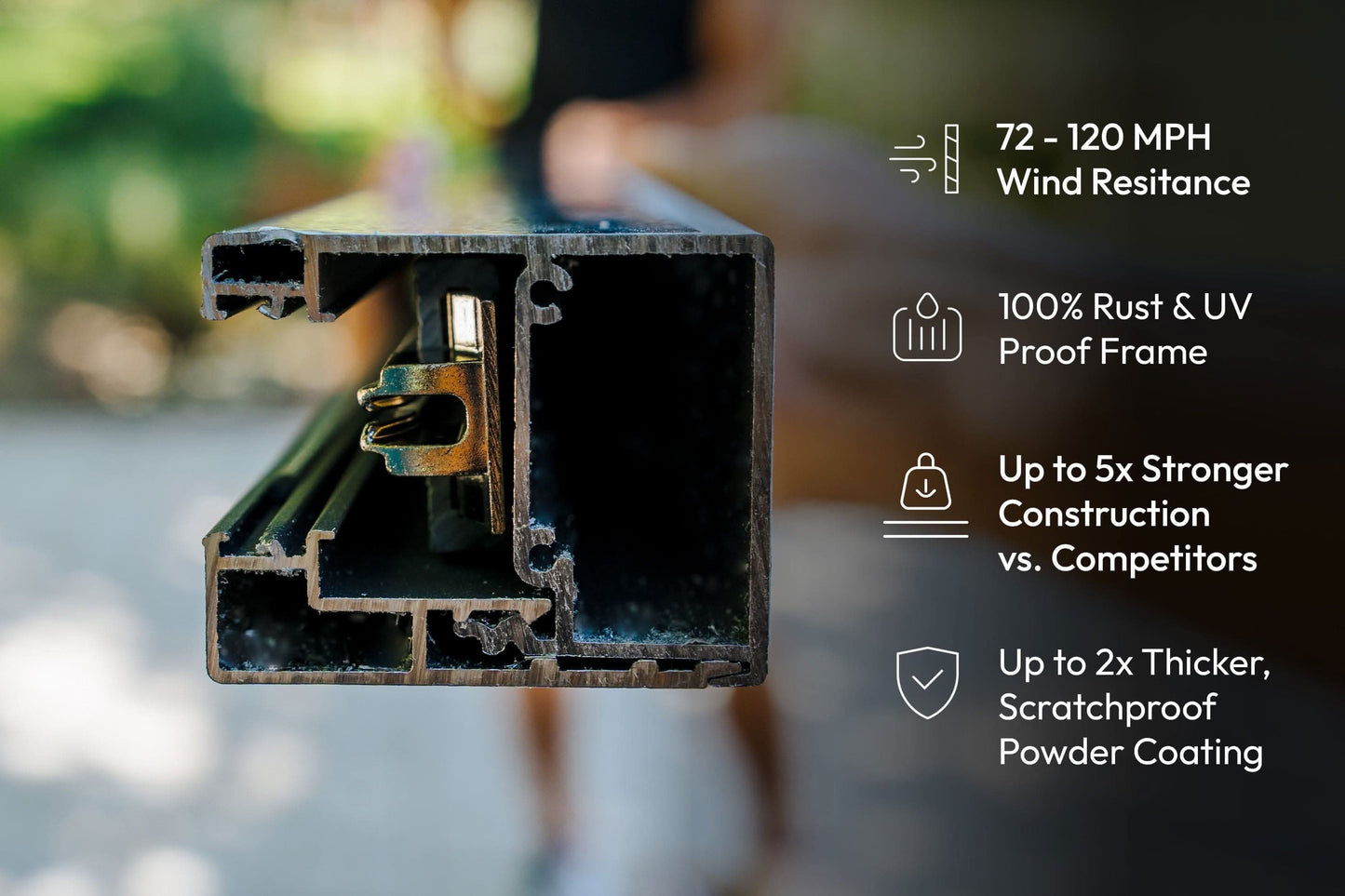 6-8 Week Delivery: Hansø Aluminum Pergola Kit