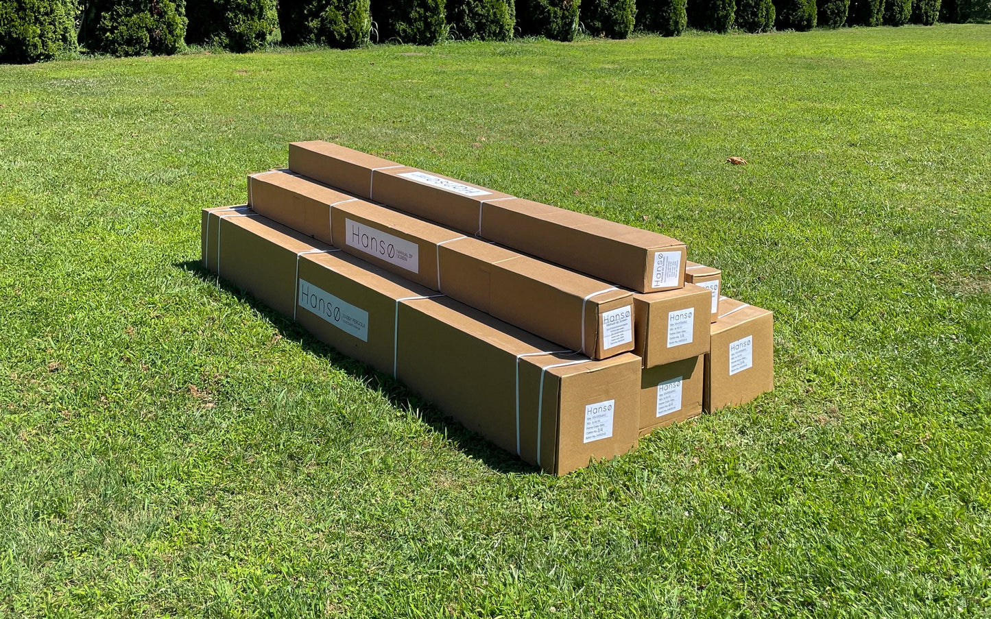 6-8 Week Delivery: Hansø Aluminum Pergola Kit