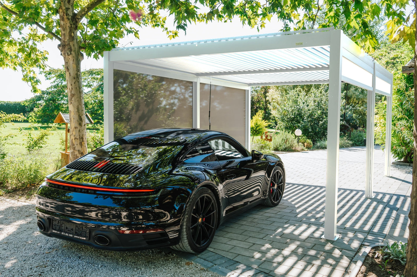 6-8 Week Delivery: Hansø Aluminum Pergola Kit