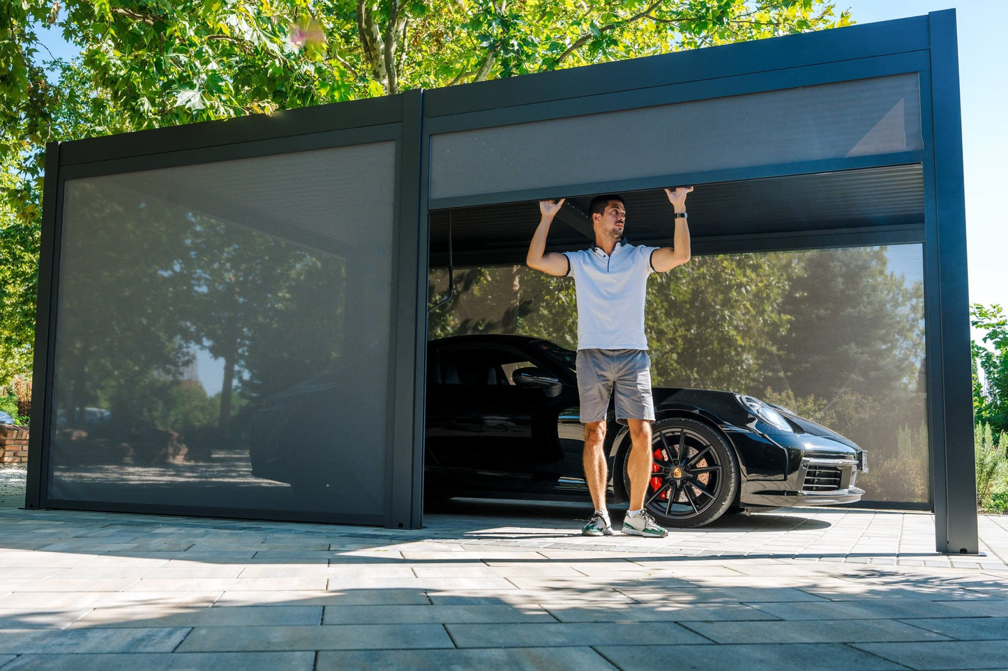 6-8 Week Delivery: Hansø Aluminum Pergola Kit