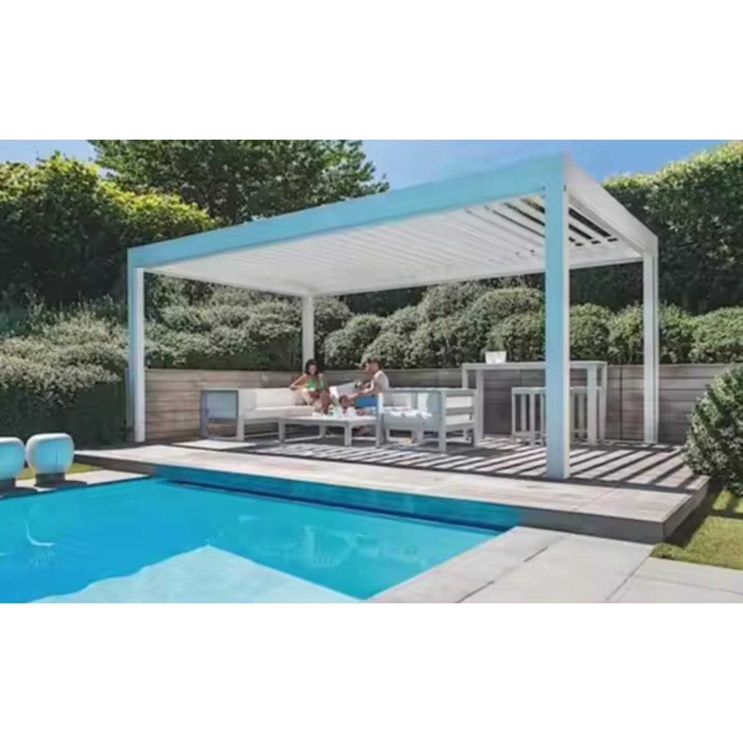 AeroShade Modern Pergola