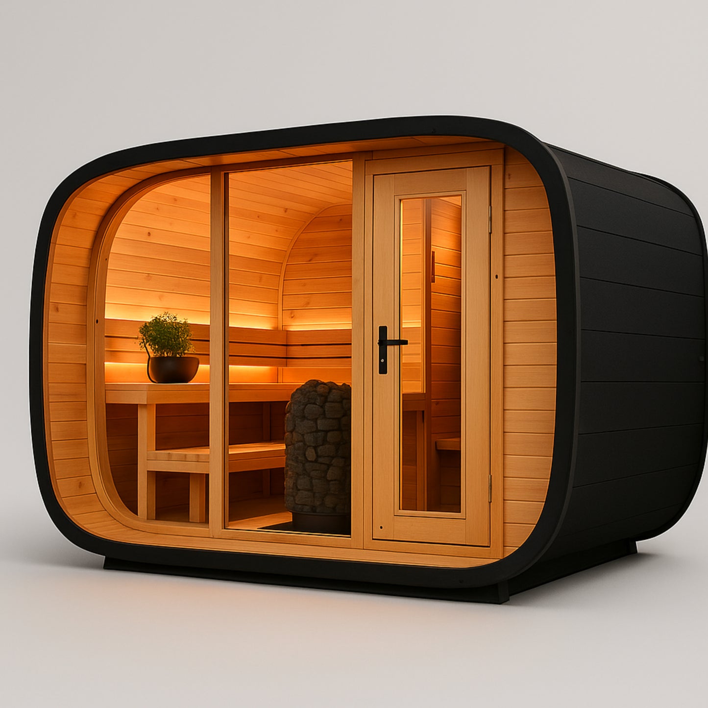 Aurova Horizon Outdoor Panorama Sauna
