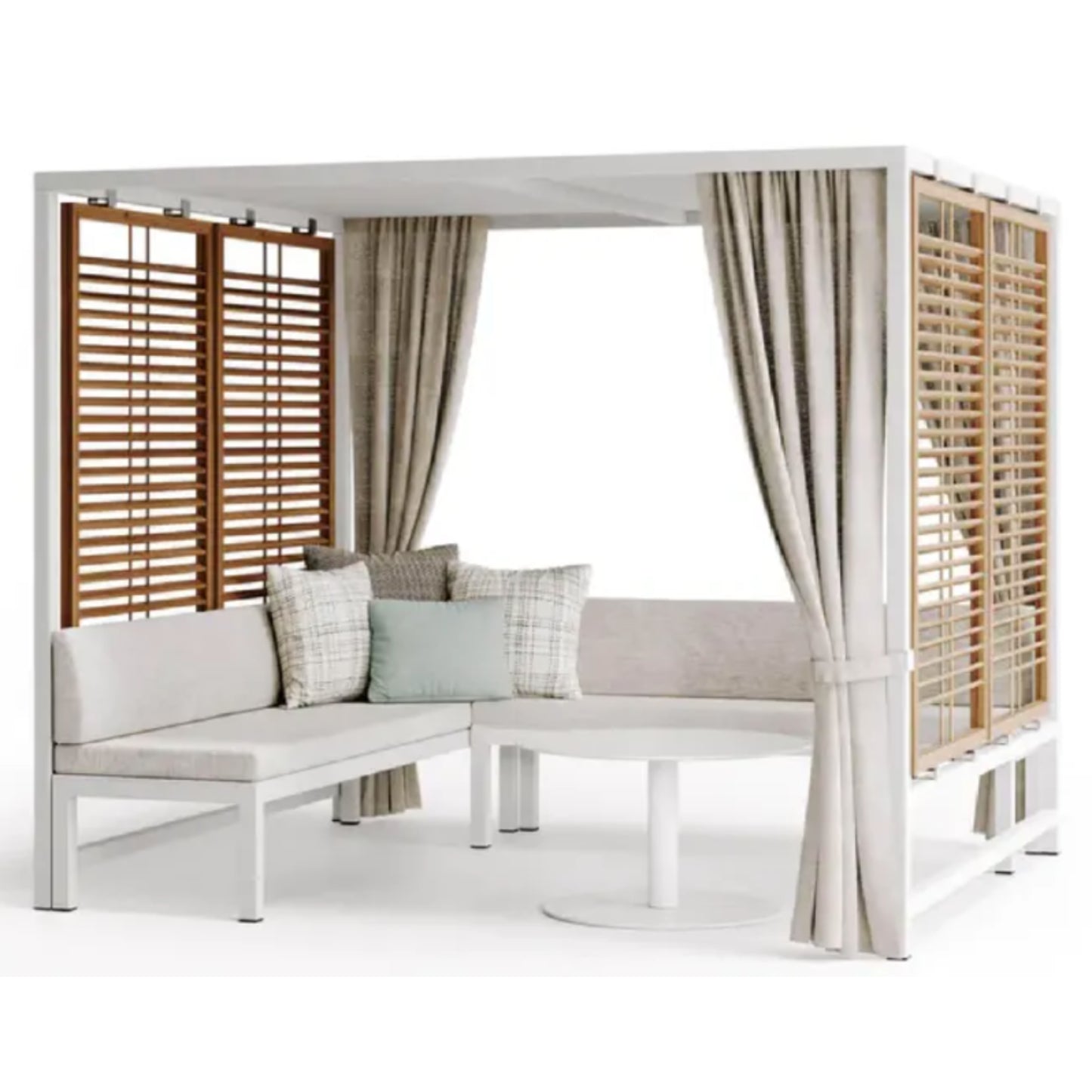 ArborLuxe Garden Pavilion Set