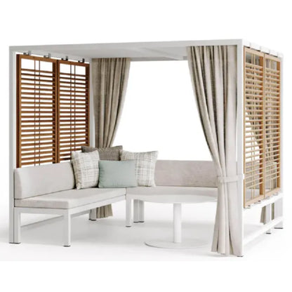 ArborLuxe Garden Pavilion Set